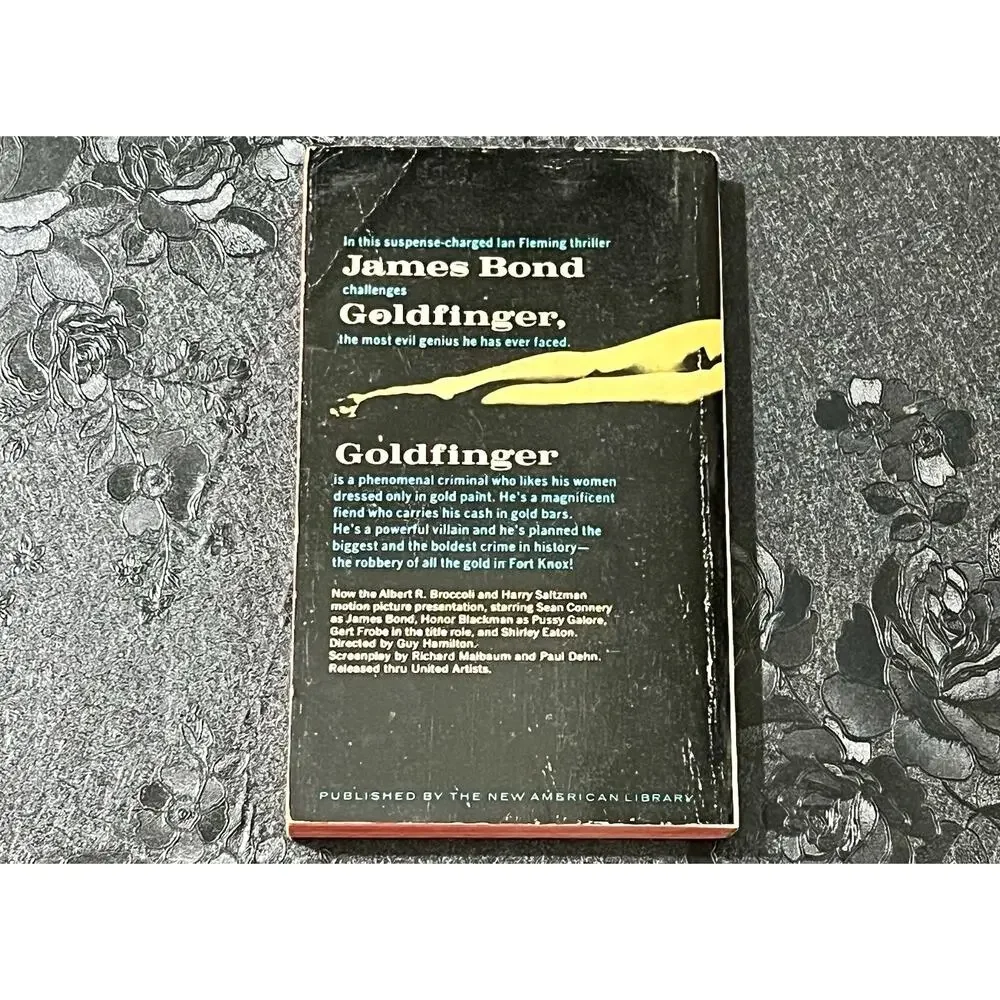Goldfinger A James Bond Thriller Ian Fleming 1959